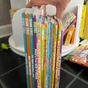 Bendon Sesame Street Preschool Kids Board Books Lot Educational